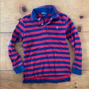 Polo by Ralph Lauren Long Sleeve Polo Boys Size 7